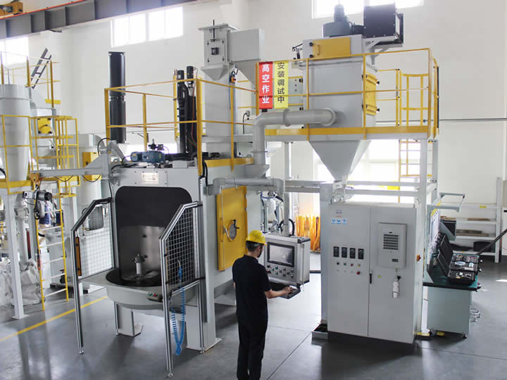 齒輪強化噴丸機 齒輪強化噴丸機